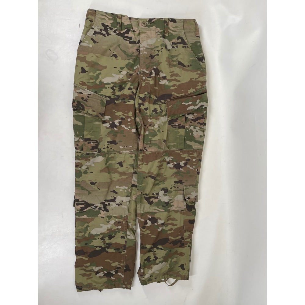 US Military ACU OCP Multicam Army Combat Uniform Cargo Pants Medium Ripstop
